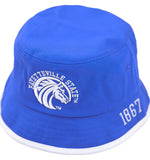 Big Boy Headgear Fayetteville State Broncos S150 Unisex Adult Bucket Hat [Royal Blue]