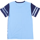 Big Boy Headgear Spelman Jaguars S8 Womens Sequin Tee [Sky Blue]