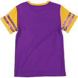 Big Boy Headgear Alcorn State Braves S8 Womens Sequin Tee [Purple]
