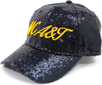 Big Boy North Carolina A&T Aggies S141 Ladies Sequins Cap [Navy Blue]