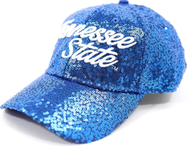 Big Boy Tennessee State Tigers S141 Ladies Sequins Cap [Royal Blue]