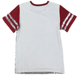 Big Boy Headgear Morehouse Maroon Tigers S8 Womens Sequin Tee [Grey]