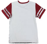 Big Boy Headgear Alabama A&M Bulldogs S8 Womens Sequin Tee [Grey]