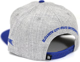 Big Boy Elizabeth City State Vikings S142 Mens Snapback Cap [Grey]