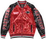 Big Boy Headgear Clark Atlanta Panthers S6 Womens Sequin Jacket [Red]