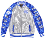 Big Boy Headgear Tennessee State Tigers S6 Womens Sequin Jacket [Silver]