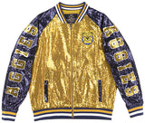 Big Boy Headgear North Carolina A&T Aggies S6 Womens Sequin Jacket [Gold]