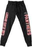 Big Boy Headgear Clark Atlanta Panthers S6 Womens Sweatpants [Black]
