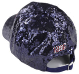 Big Boy Headgear South Carolina State Bulldogs S146 Womens Sequin Cap [Navy Blue]