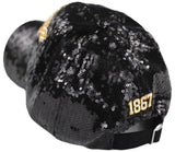 Big Boy Headgear Alabama State Hornets S146 Womens Sequin Cap [Black]