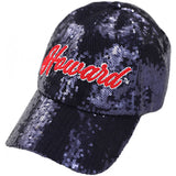 Big Boy Headgear Howard Bison S146 Womens Sequin Cap [Navy Blue]