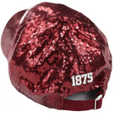 Big Boy Headgear Alabama A&M Bulldogs S146 Womens Sequin Cap [Maroon]