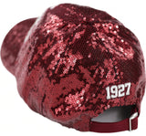 Big Boy Headgear Texas Southern Tigers S146 Womens Sequin Cap [Maroon]