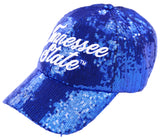 Big Boy Headgear Tennessee State Tigers S146 Womens Sequin Cap [Royal Blue]