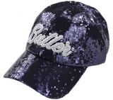 Big Boy Headgear Butler Bulldogs S146 Womens Sequin Cap [Navy Blue]