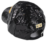Big Boy Headgear Grambling State Tigers S146 Womens Sequin Cap [Black]