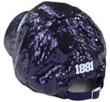 Big Boy Headgear Spelman Jaguars S146 Womens Sequin Cap [Navy Blue]