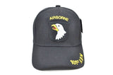 101st Airborne Division Eagle Mens Cap [Black]