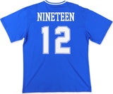 Big Boy Headgear Tennessee State Tigers S1 Womens Loose Fit V-Neck Short Sleeve Tee [Royal Blue]