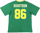 Big Boy Headgear Kentucky State Thorobreds S1 Womens Loose Fit V-Neck Short Sleeve Tee [Green]