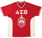 Big Boy Headgear Delta Sigma Theta Divine 9 S17 Womens Football Jersey [Red]
