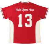 Big Boy Headgear Delta Sigma Theta Divine 9 S17 Womens Football Jersey [Red]