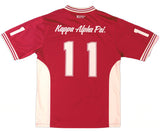 Big Boy Headgear Kappa Alpha Psi Divine 9 S17 Mens Football Jersey [Crimson]