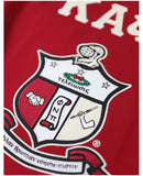 Big Boy Headgear Kappa Alpha Psi Divine 9 S17 Mens Football Jersey [Crimson]