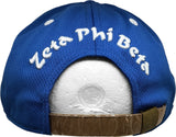 Zeta Phi Beta Mesh Womens Cap [Blue]