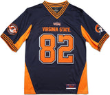 Big Boy Virginia State Trojans S11 Mens Football Jersey [Navy Blue]