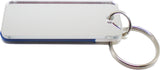 Zeta Phi Beta Dove Split Symbol Key Chain [White/Blue]