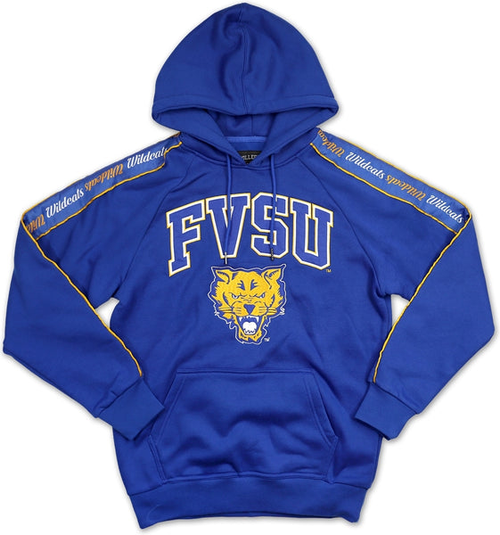 Big Boy Fort Valley State Wildcats S5 Mens Pullover Hoodie [Royal Blue]