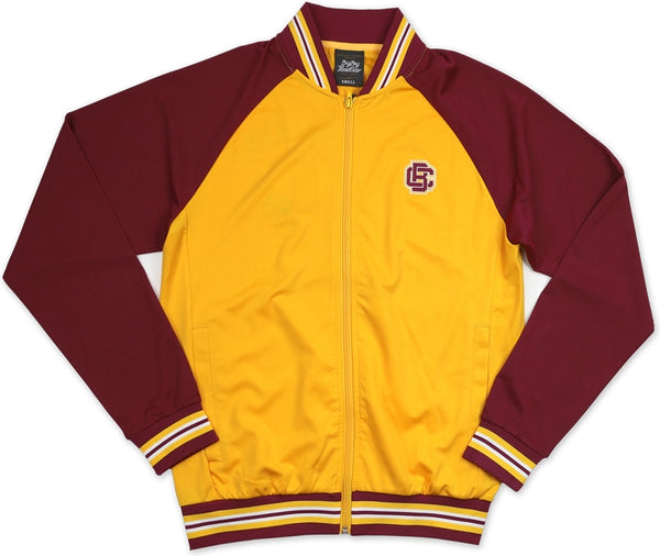 Big Boy Bethune-Cookman Wildcats S3 Mens Jogging Suit Jacket [Gold]