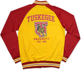 Big Boy Tuskegee Golden Tigers S3 Mens Jogging Suit Jacket [Gold]