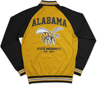 Big Boy Alabama State Hornets S3 Mens Jogging Suit Jacket [Gold]