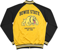 Big Boy Bowie State Bulldogs S3 Mens Jogging Suit Jacket [Gold]