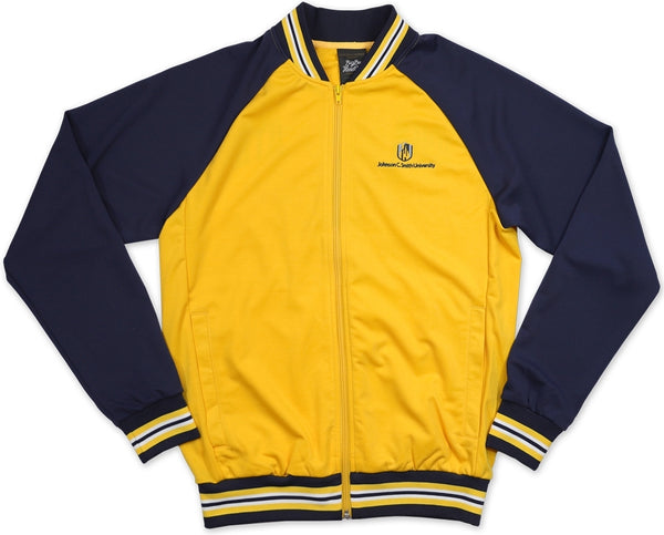 Big Boy Johnson C. Smith Golden Bulls S3 Mens Jogging Suit Jacket [Gold]
