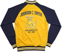 Big Boy Johnson C. Smith Golden Bulls S3 Mens Jogging Suit Jacket [Gold]