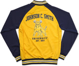 Big Boy Johnson C. Smith Golden Bulls S3 Mens Jogging Suit Jacket [Gold]