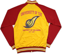 Big Boy District of Columbia Firebirds S3 Mens Jogging Suit Jacket [Gold]
