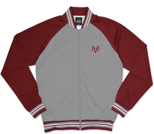 Big Boy Virginia Union Panthers S3 Mens Jogging Suit Jacket [Grey]