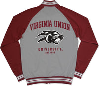 Big Boy Virginia Union Panthers S3 Mens Jogging Suit Jacket [Grey]