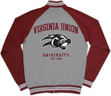 Big Boy Virginia Union Panthers S3 Mens Jogging Suit Jacket [Grey]