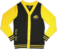 Big Boy Bowie State Bulldogs S6 Light Weight Ladies Cardigan [Black]