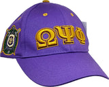 Buffalo Dallas Omega Psi Phi Baseball Cap [Purple]