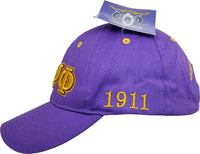 Buffalo Dallas Omega Psi Phi Baseball Cap [Purple]