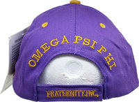 Buffalo Dallas Omega Psi Phi Baseball Cap [Purple]