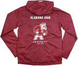 Big Boy Alabama A&M Bulldogs S5 Mens Windbreaker Jacket [Maroon]