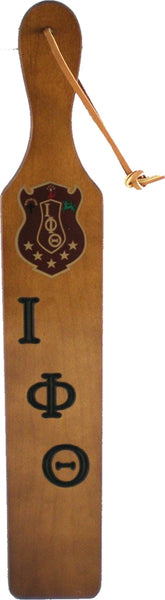 Iota Phi Theta Traditional Wood Paddle [Brown]