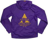 Big Boy Alcorn State Braves S5 Mens Windbreaker Jacket [Purple]